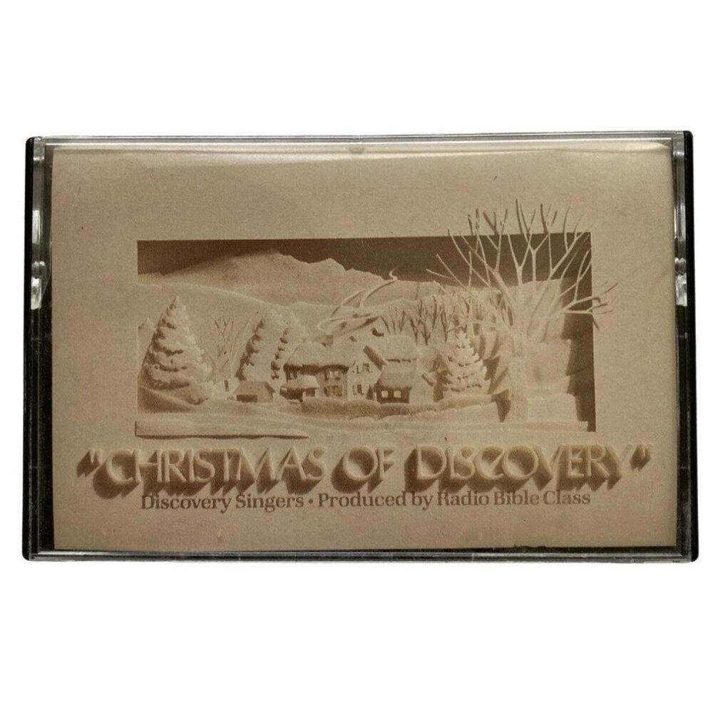 Christmas of Discovery Music Audio Cassette 1987 Holiday Music u